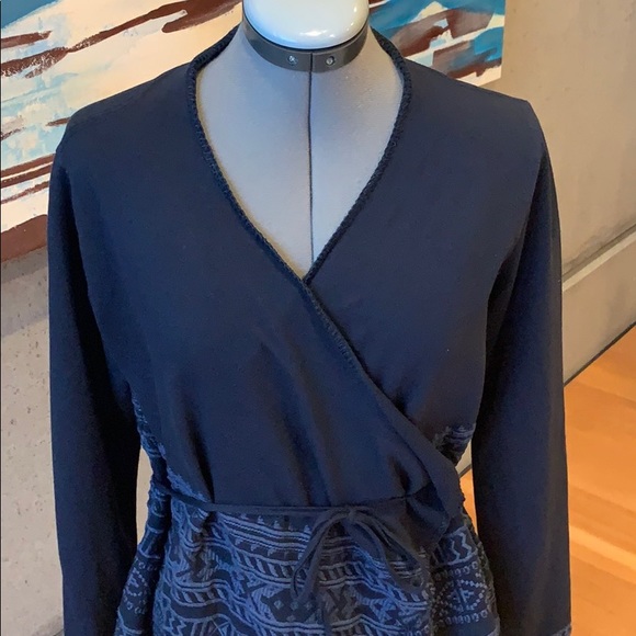 Lucky Brand Wrap Sweater Cardigan - Picture 8 of 15